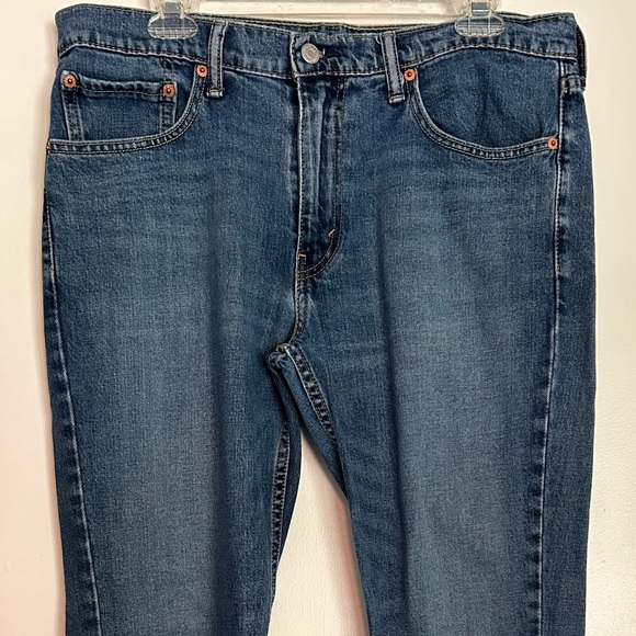 Levi's 511 Jeans Men Size W36 L30 Slim Fit Blue Denim - Picture 2 of 4